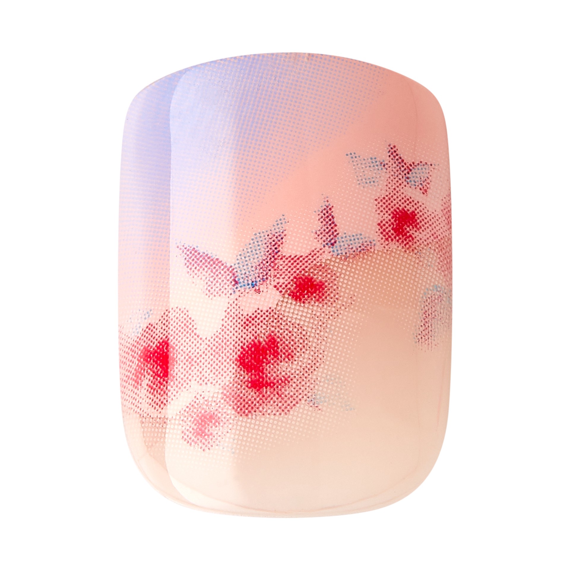 slide 2 of 5, imPRESS LoveShackFancy x imPRESS Press-On Manicure Limited Edition Short Square, Pink, 30 Pieces, 1 ct