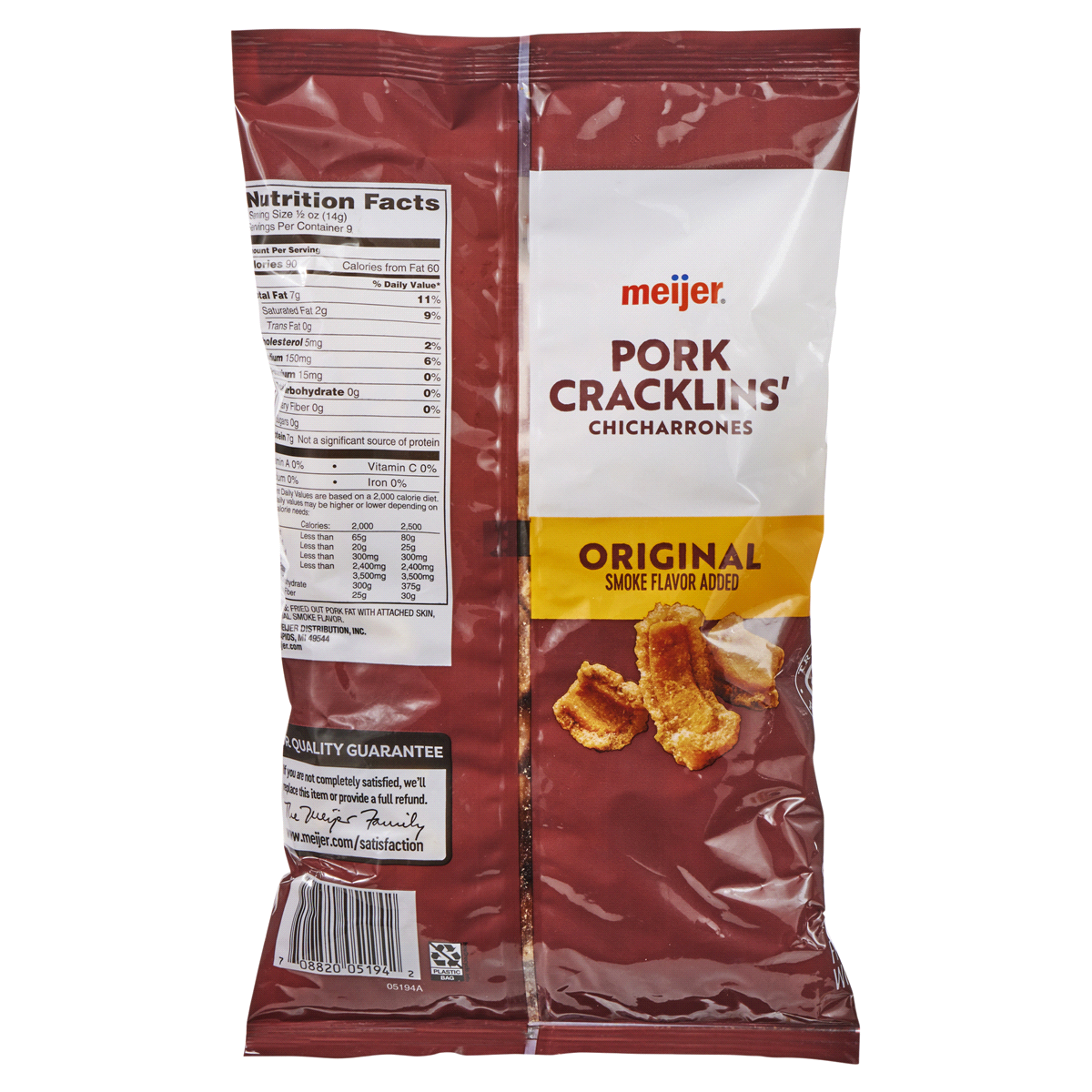 slide 5 of 9, Meijer Pork Cracklins, 3.5 oz