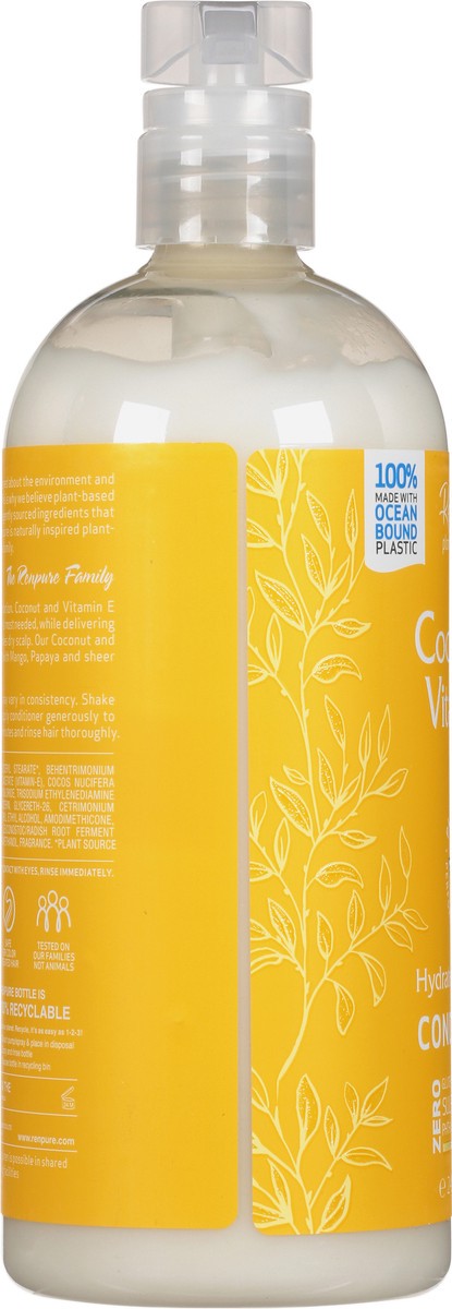 slide 5 of 9, Renpure Coconut & Vitamin E Hydrate & Replenish Conditioner 24 fl oz, 16 oz