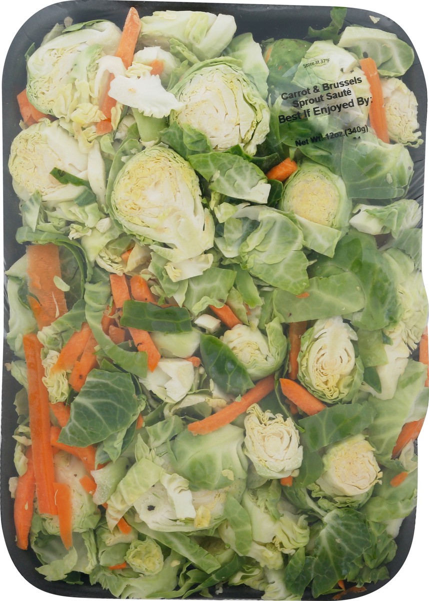 slide 4 of 9, Del Monte Fresh Produce Carrot & Brussels Sprout Saute 12 oz, 12 oz