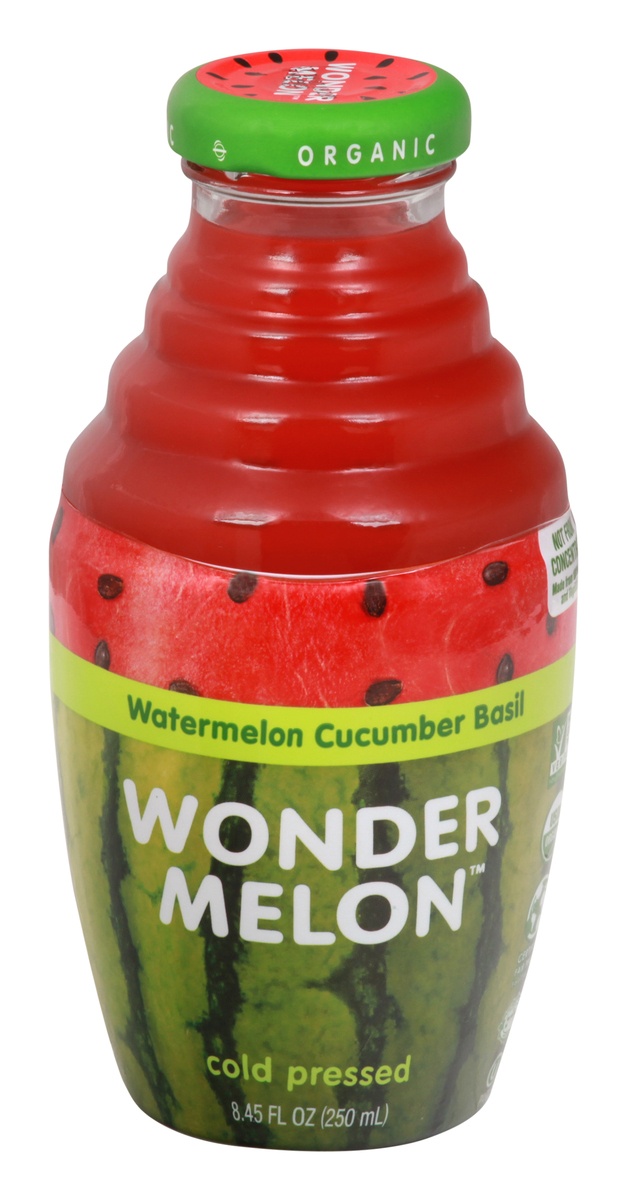 slide 1 of 1, Wonder Melon Watermelon Cucumber Basil Juice - 8.45 fl oz, 8.45 fl oz