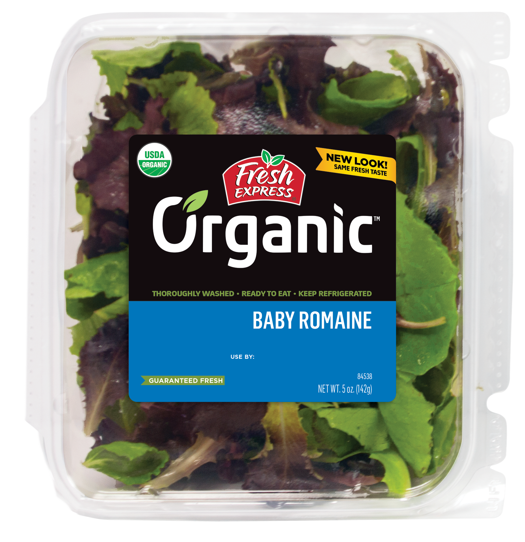 slide 1 of 1, Fresh Express Organic Baby Romaine Lettuce, 5 oz