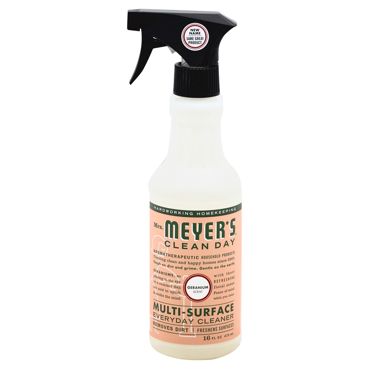 slide 3 of 4, Mrs. Meyer's Multi-Surface Everyday Cleaner 16 oz, 16 fl oz