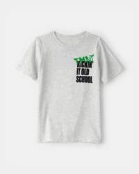 Carters Boys Ninja Turtles Graphic Tee - Grey Grey 14