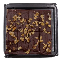 Weis Quality Gourmet Fudge Iced Brownies