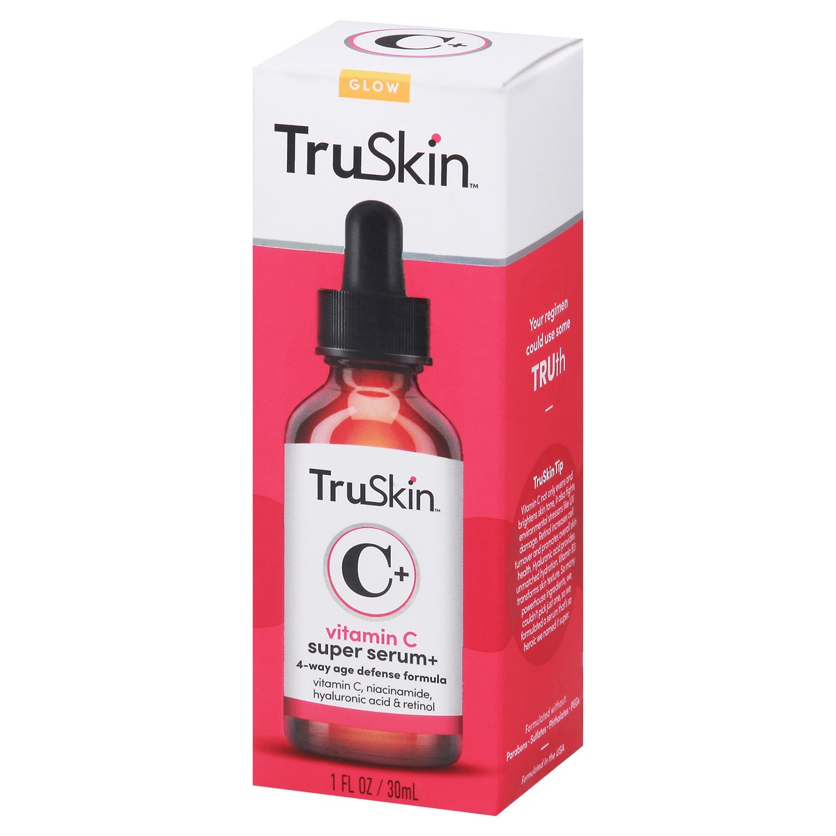 slide 9 of 12, TruSkin Vitamin C Super Serum Plus for Face - 1 fl oz, 1 fl oz