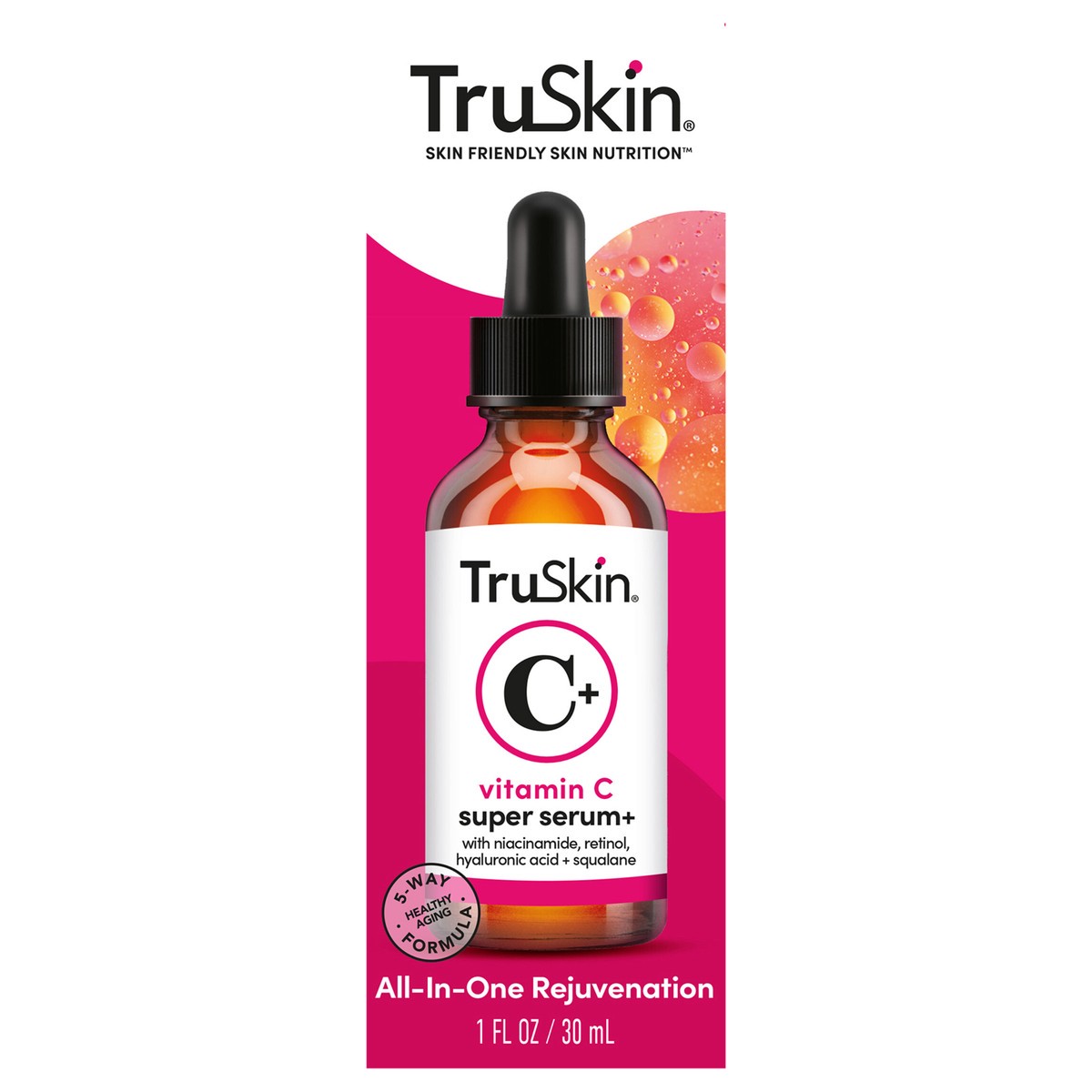 slide 1 of 12, TruSkin Vitamin C Super Serum Plus for Face - 1 fl oz, 1 fl oz