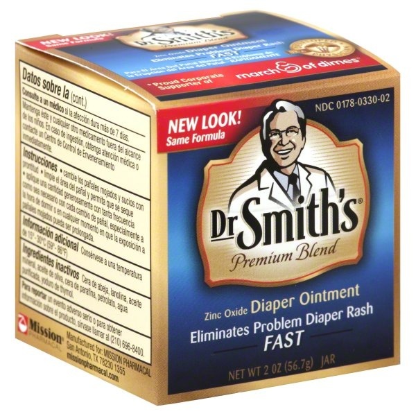 slide 1 of 6, Dr. Smith's Diaper Ointment 2 oz, 2 oz