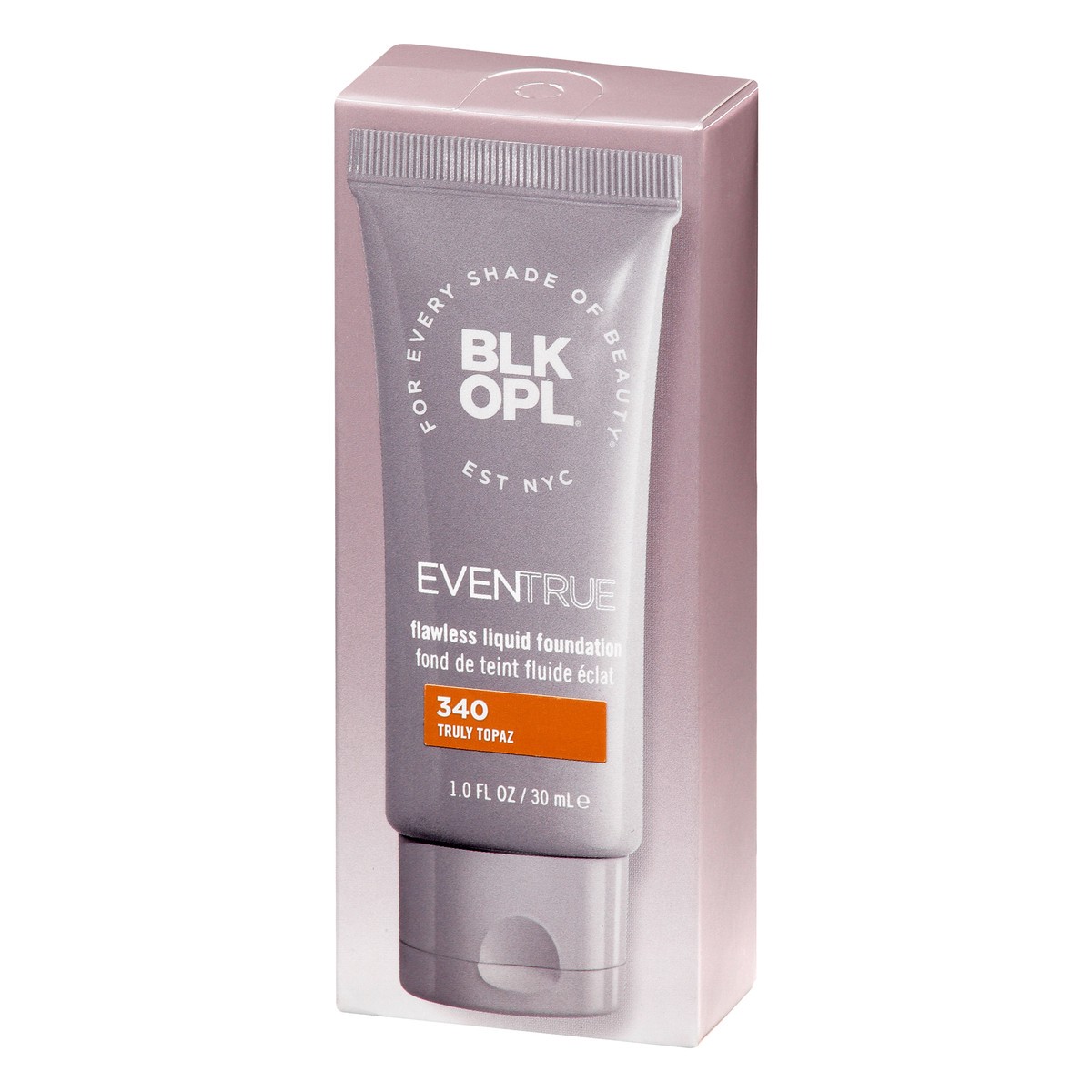slide 2 of 9, BLK/OPL Even True Truly Topaz Flawless Liquid Foundation 1 oz, 1 oz