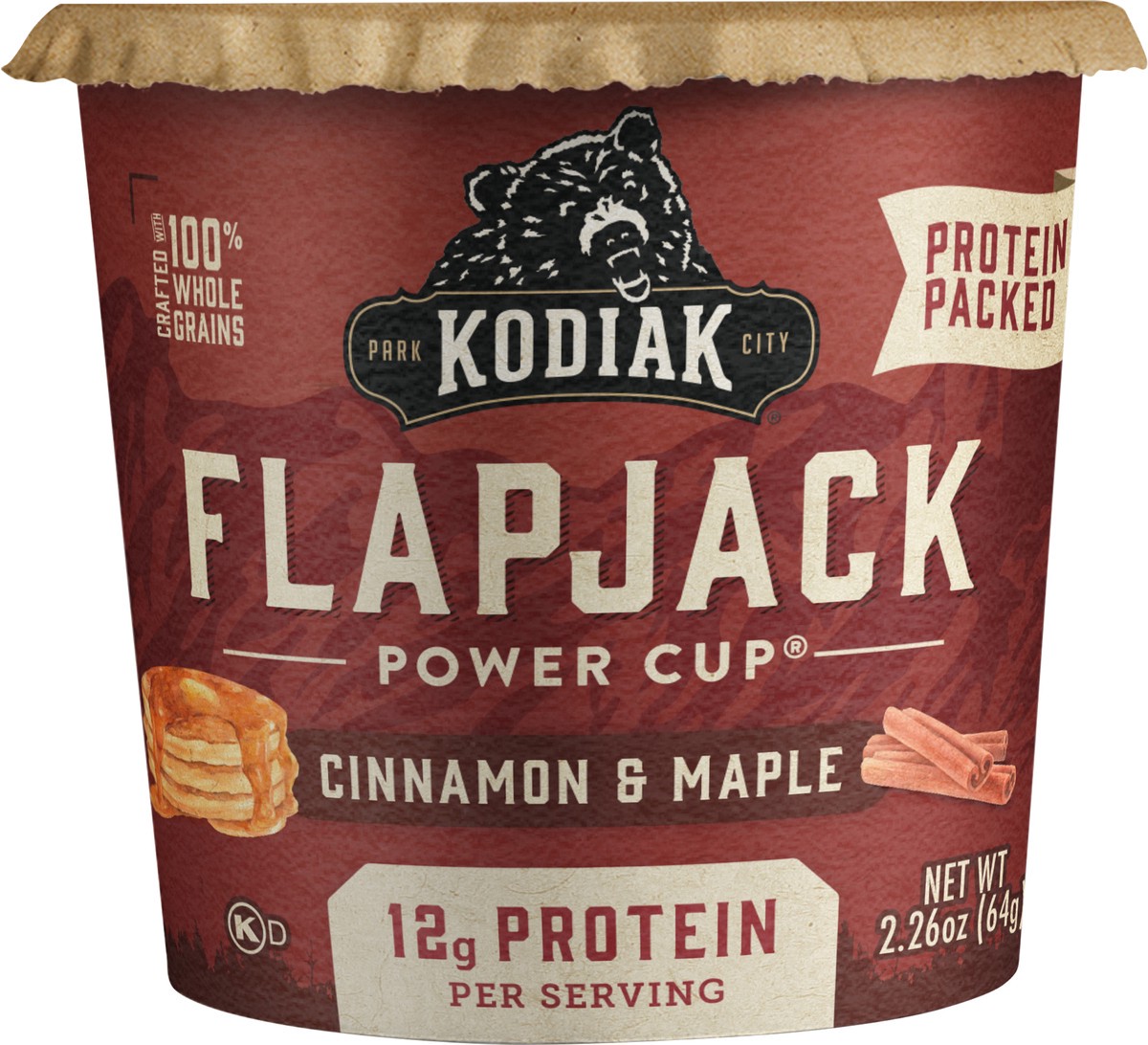 slide 6 of 9, Kodiak Cakes Cinnamon & Maple Flapjack On The Go, 2 oz