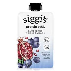 siggi's Reduced Fat Protein Pack, Blueberry Pomegranate, 4.5 oz. Yogurt Pouch