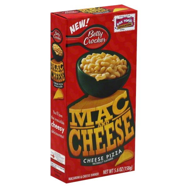 slide 1 of 1, Betty Crocker Mac and Cheese Pizza, 5.6 oz