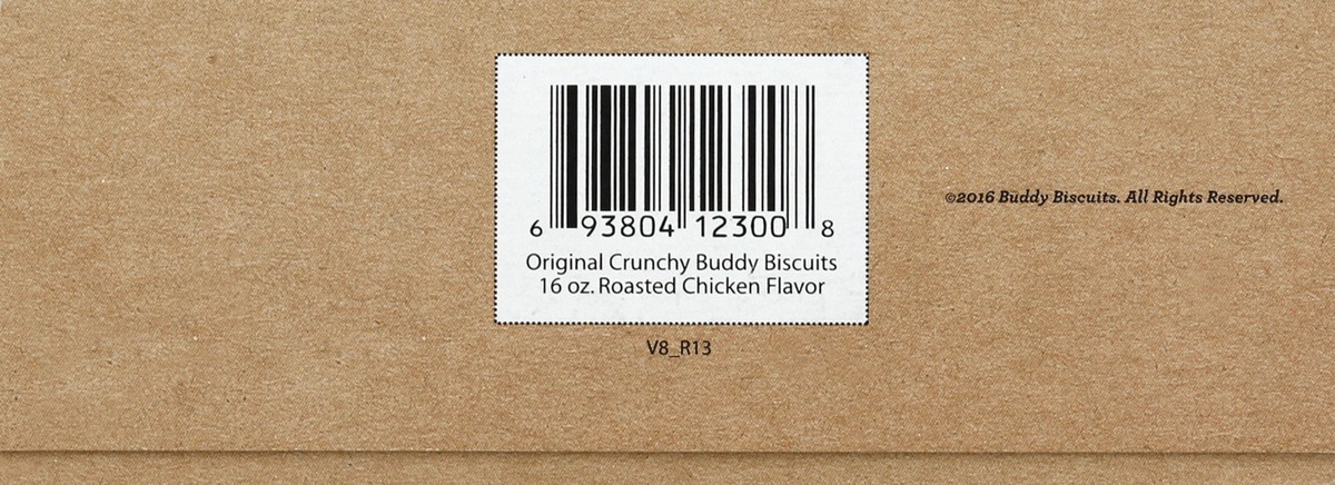 slide 6 of 6, Buddy Biscuits Roasted Chicken Dog Treats, 16 oz