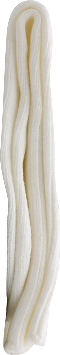 slide 4 of 6, Maggie’s Organics Socks, Classic Crew, White, 1 ct