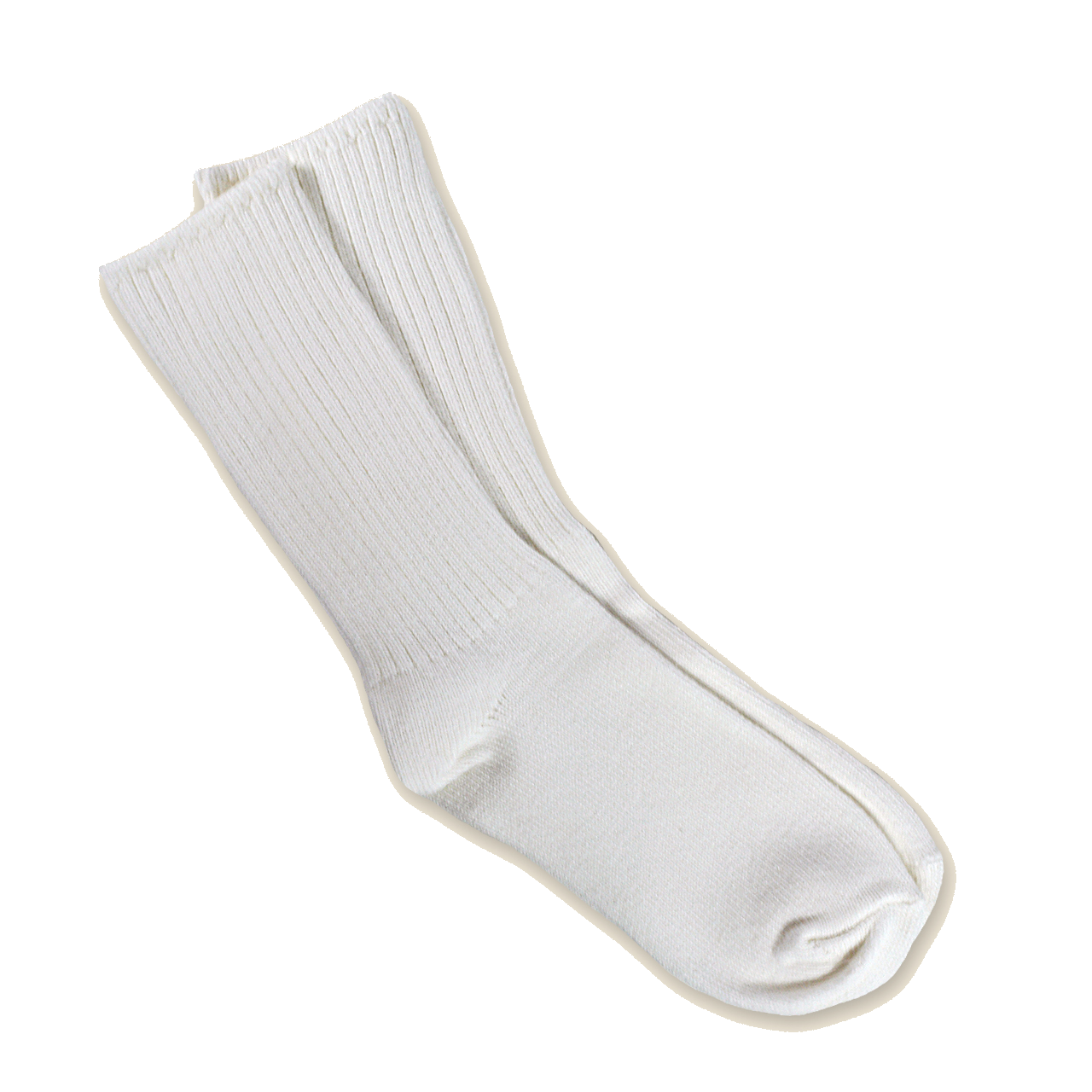 slide 1 of 6, Maggie’s Organics Socks, Classic Crew, White, 1 ct