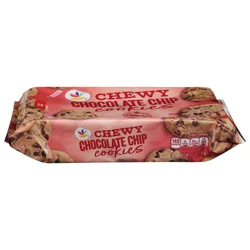 Giant Chewy Chocolate Chip Cookies