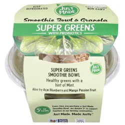 Just Made Super Greens Smoothie Bowl