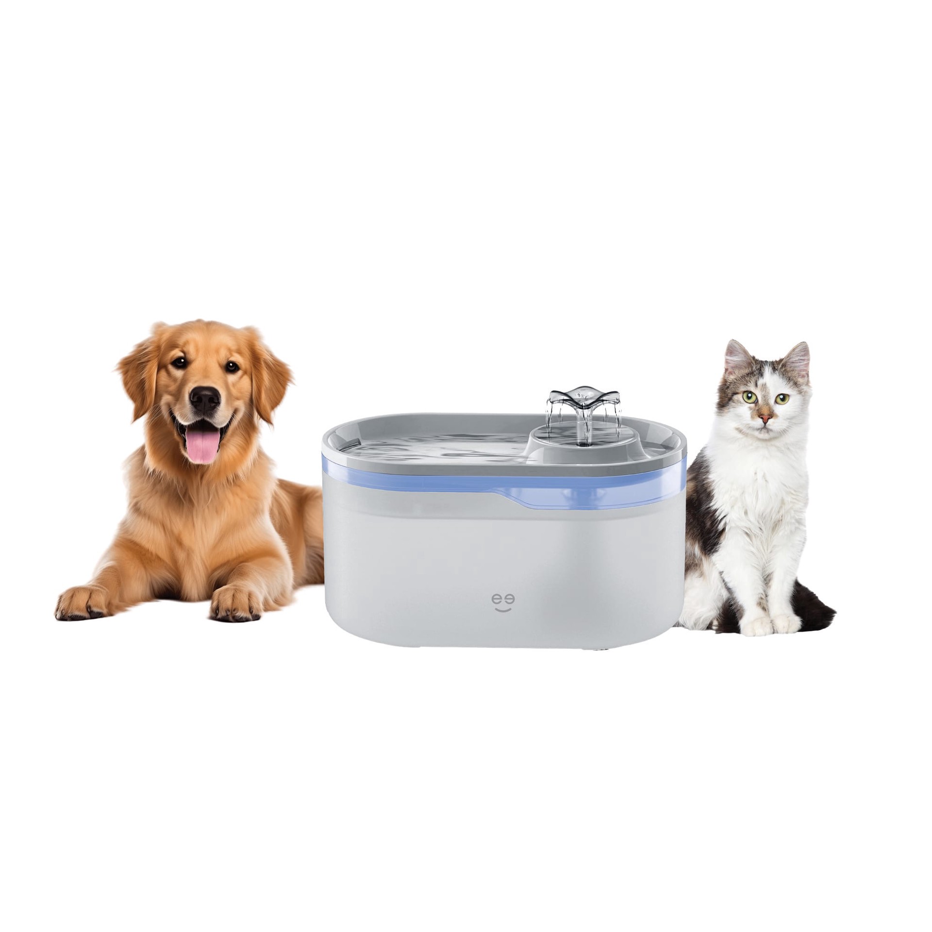 slide 1 of 1, Geeni PetConnect Fountain 2.6L Smart Filtered Water, 1 ct