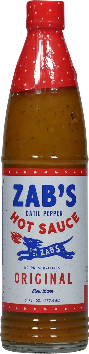 slide 11 of 13, Zab's Slow Burn Original Hot Sauce 6 fl oz, 6 fl oz