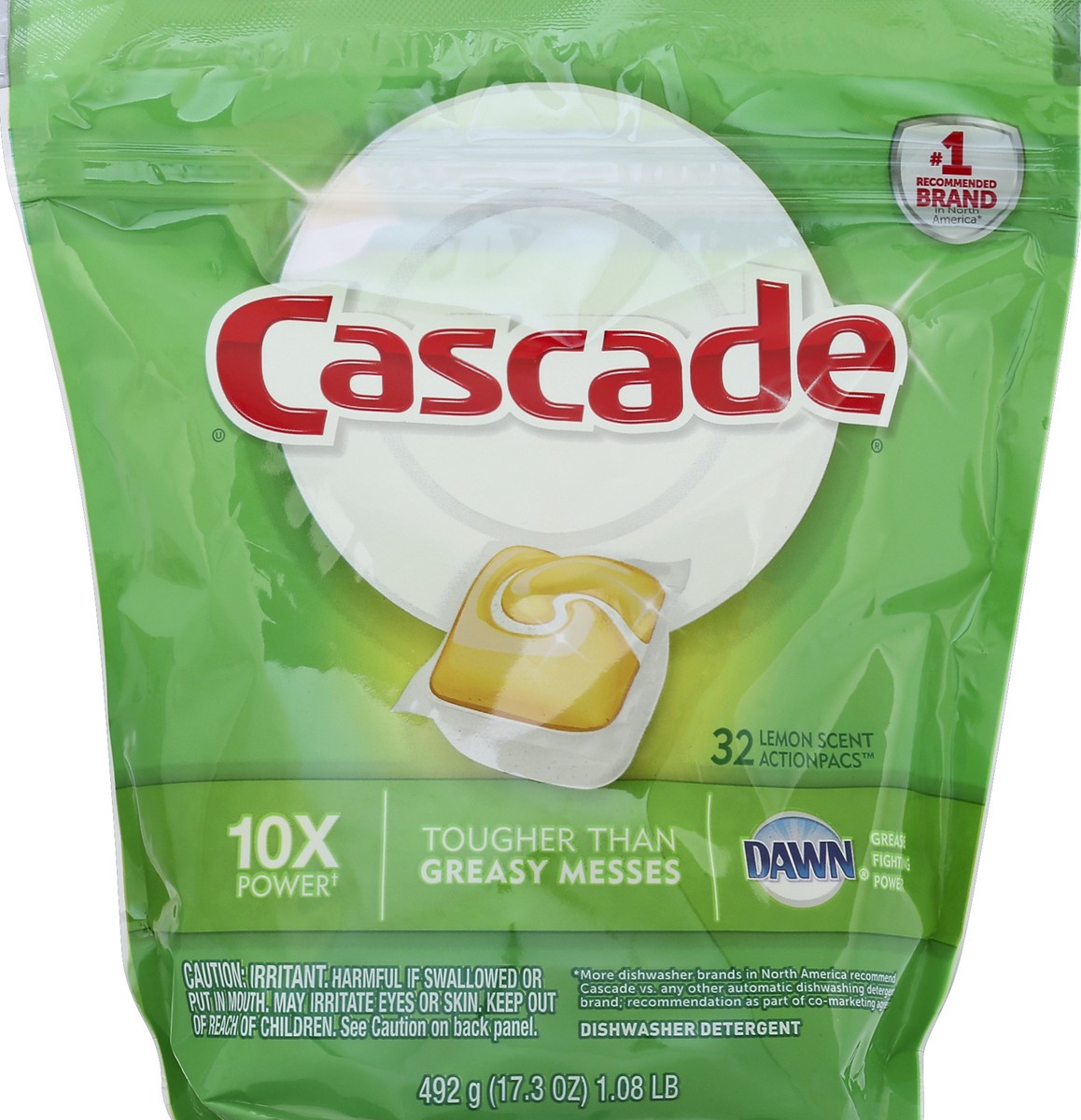 slide 1 of 3, Cascade Dishwasher Detergent 17.3 oz, 17.3 oz