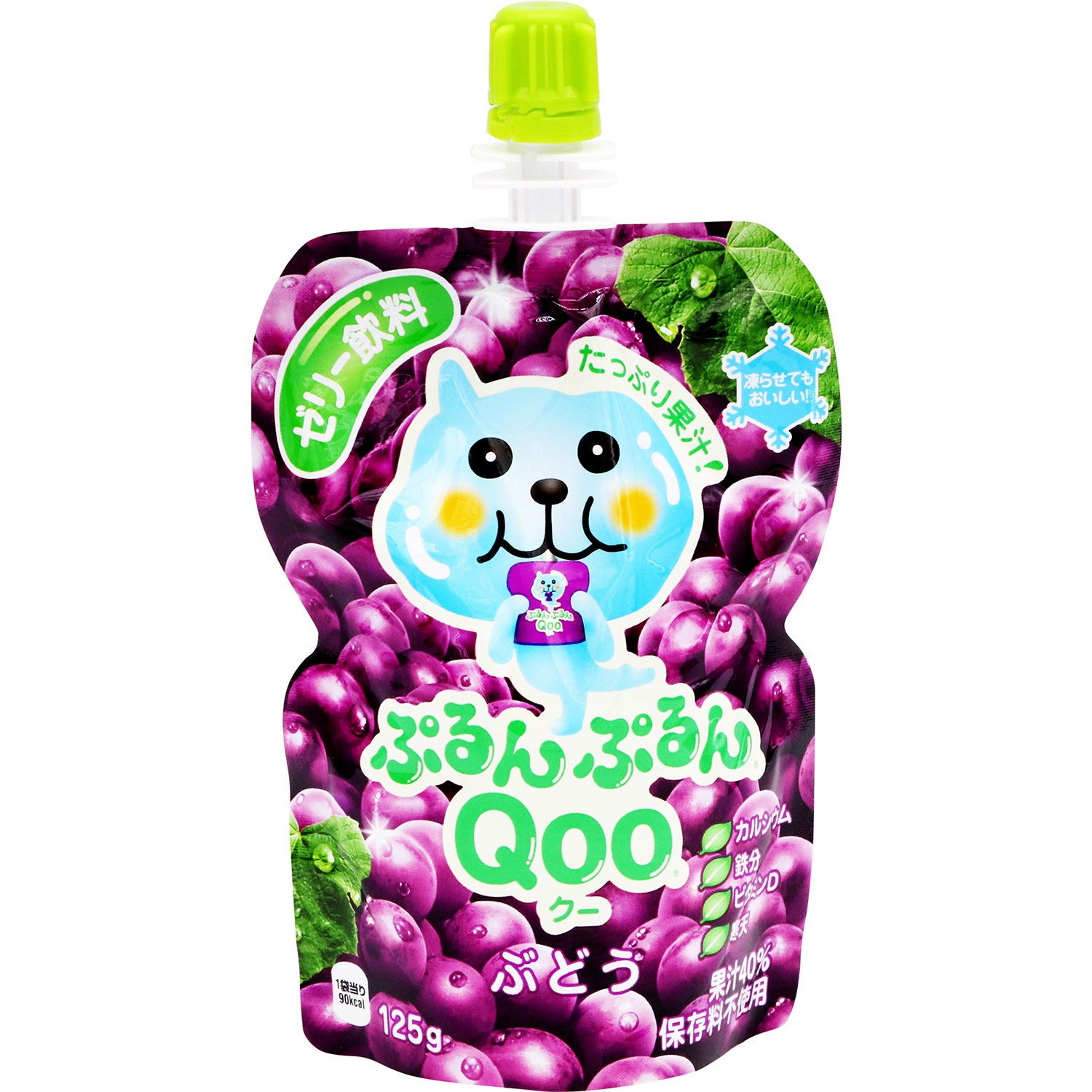 slide 1 of 1, Coca-Cola Coca Cola Qoo Jelly Drink-Grape, 4.4 oz