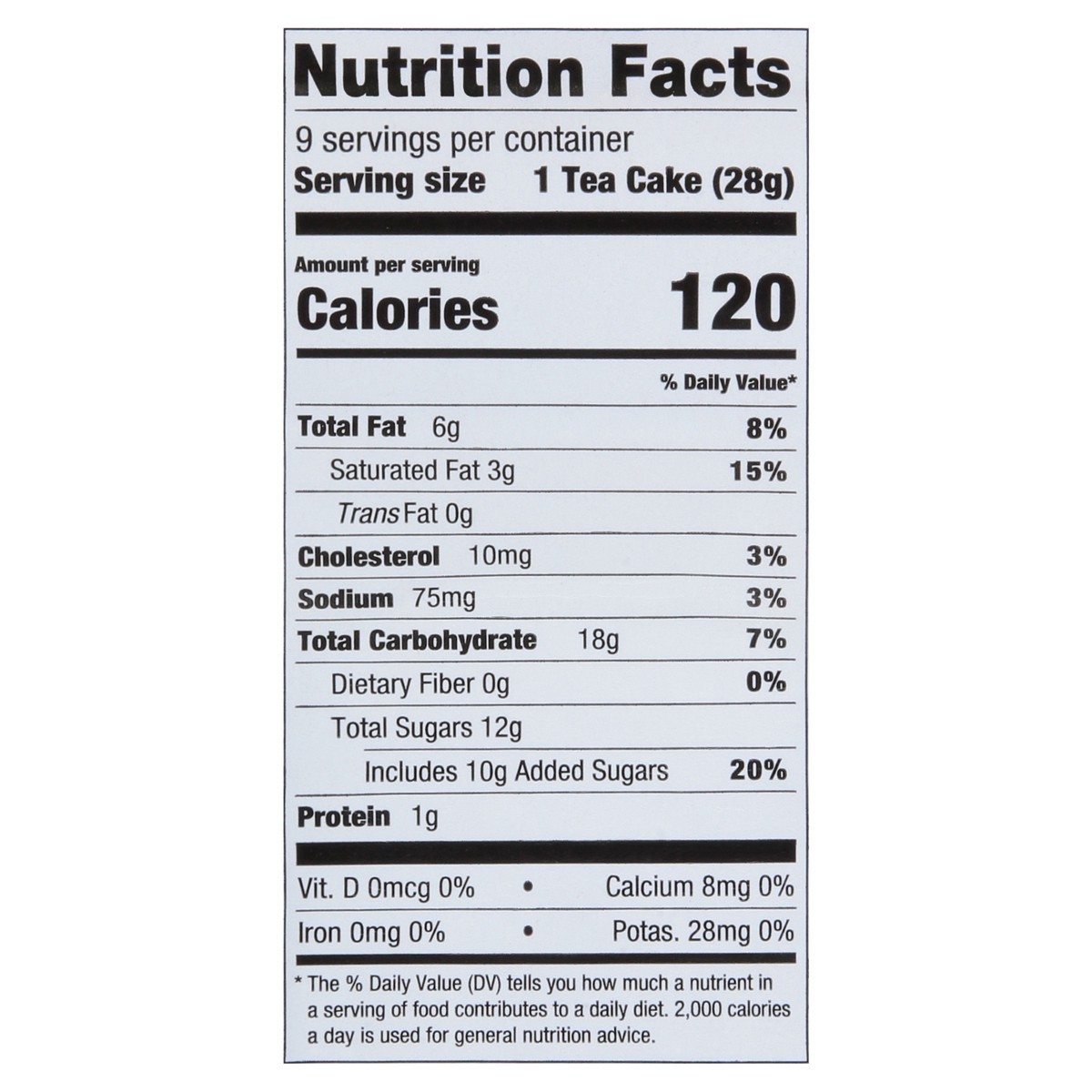 slide 10 of 13, Bite Birthday Tea Cakes 9 Cakes 9 ea, 9 ct