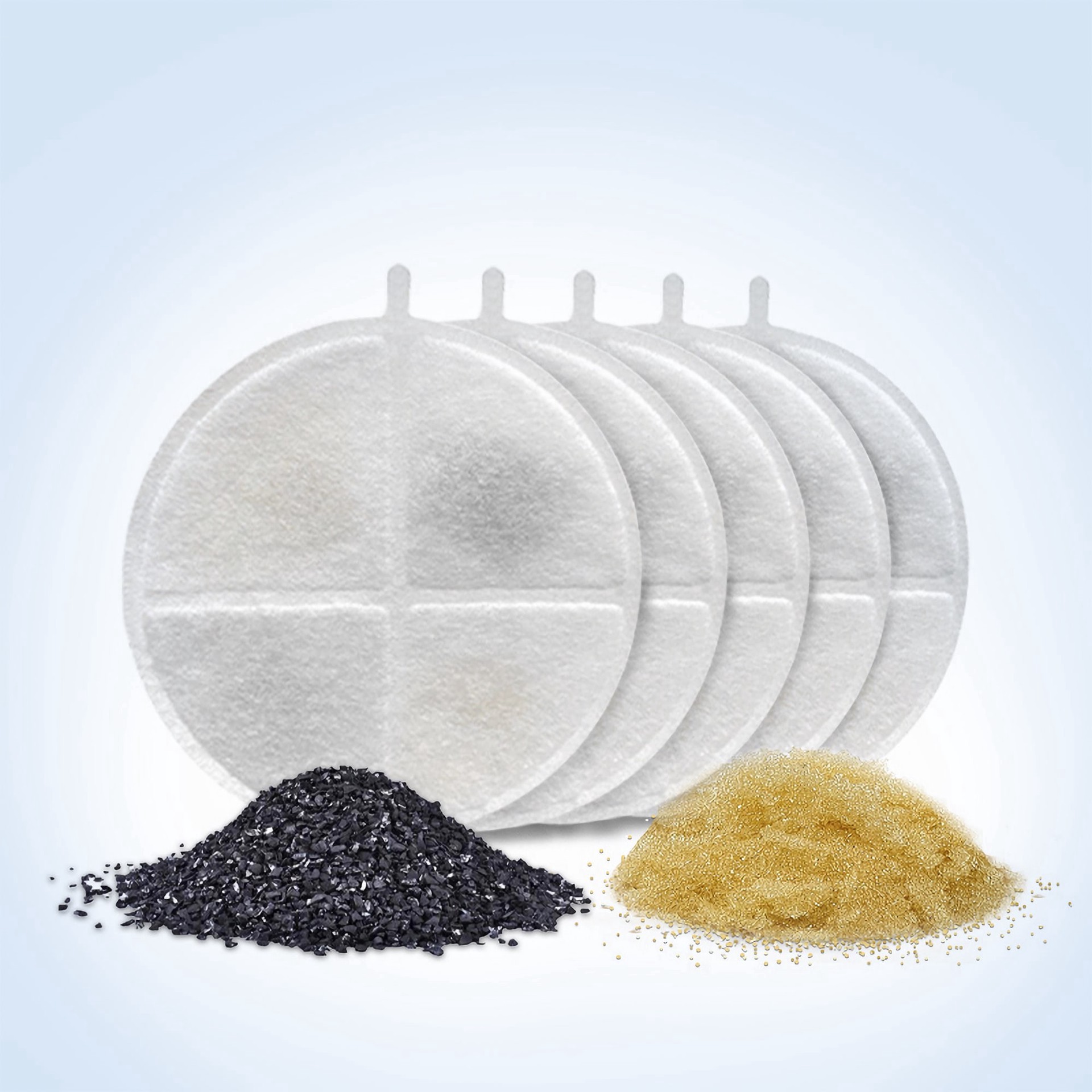 slide 1 of 1, Geeni PetConnect Fountain Replacement Filters, Pack of 12, 1 ct