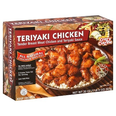 slide 1 of 1, Crazy Cuizine Teriyaki Chicken, 20 oz