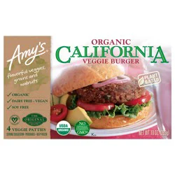 Amy's Organic California Veggie Garden Burgers