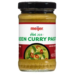 Meijer Green Curry Paste, 4.02 Oz