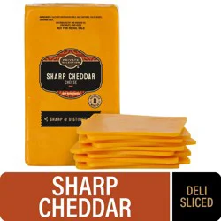 Private Selection Grab and Go Sharp Cheddar Cheese Deli Sliced