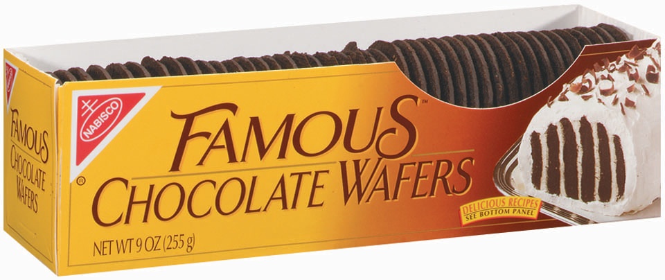 slide 2 of 3, Nabisco Famous Chocolate Wafers, 9 oz