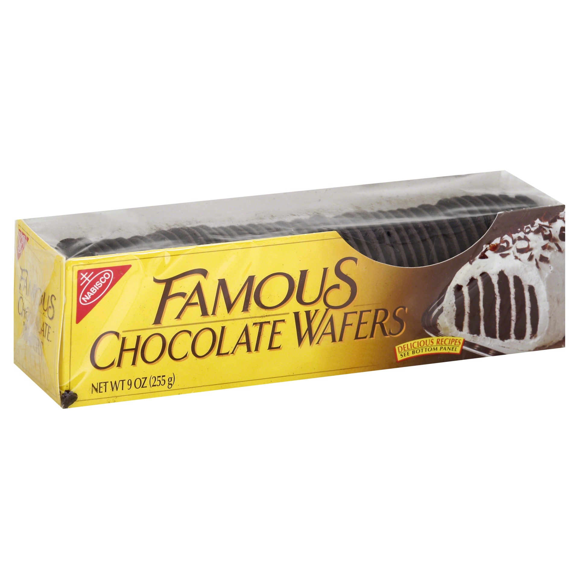 slide 1 of 3, Nabisco Famous Chocolate Wafers, 9 oz