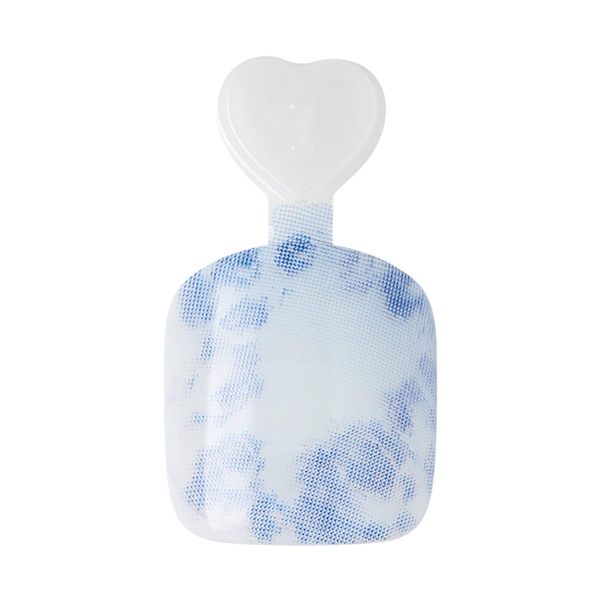 slide 4 of 5, imPRESS LoveShackFancy x imPRESS Mini Limited Edition Square Kids Press-On Nails, Blue, 20 Count, 1 ct