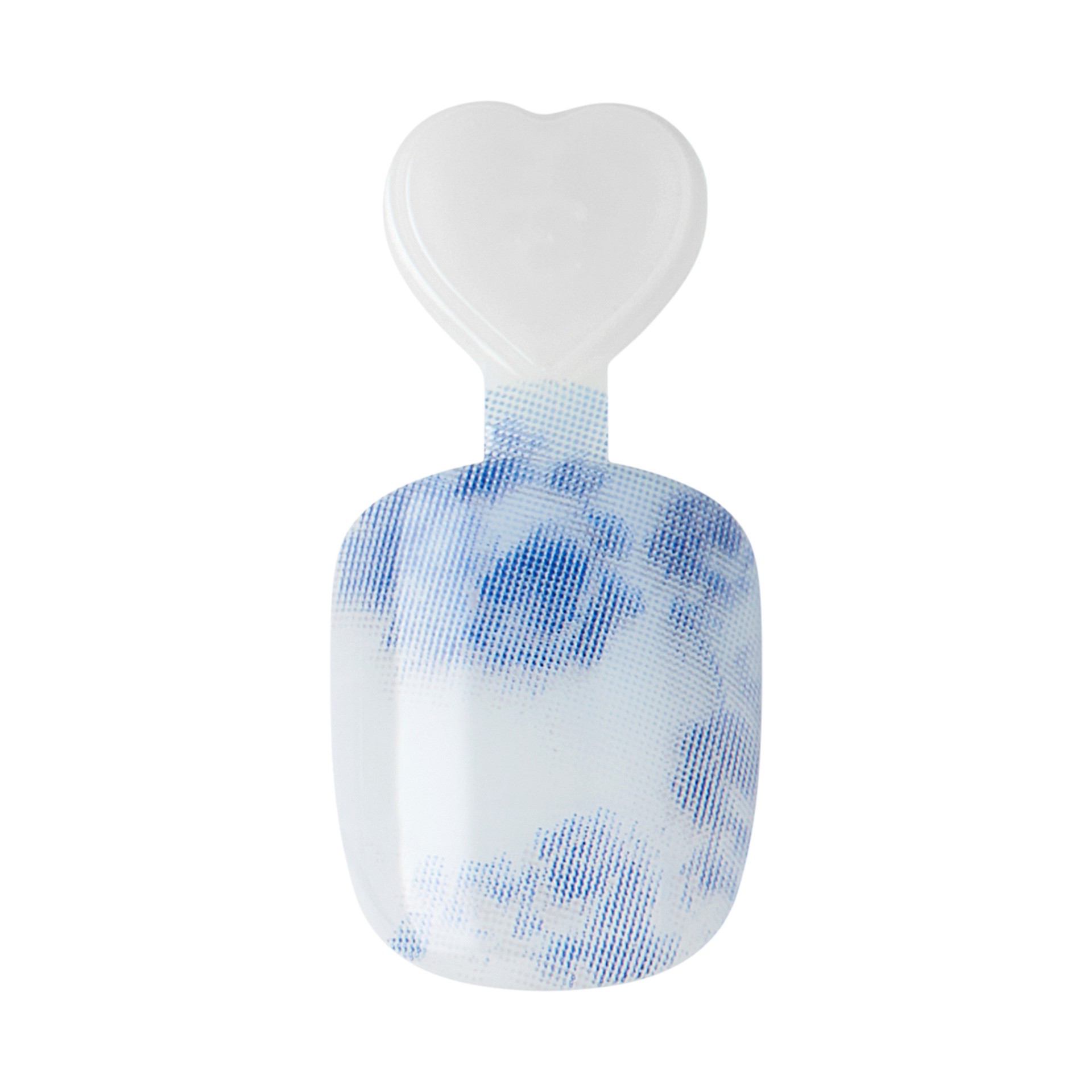 slide 2 of 5, imPRESS LoveShackFancy x imPRESS Mini Limited Edition Square Kids Press-On Nails, Blue, 20 Count, 1 ct