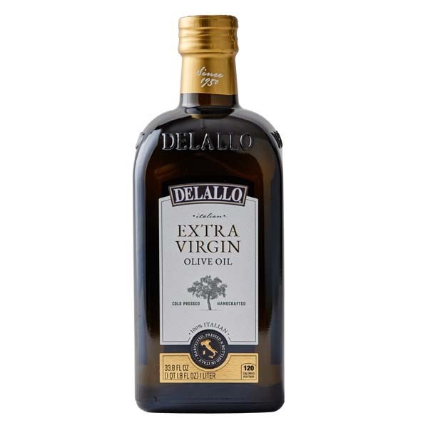 slide 1 of 11, DeLallo Extra Virgin Olive Oil, 33.81 fl oz