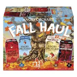 Angry Orchard Hard Cider Yard Party Variety Pack, Spiked (12 fl. oz. Can, 12pk.)