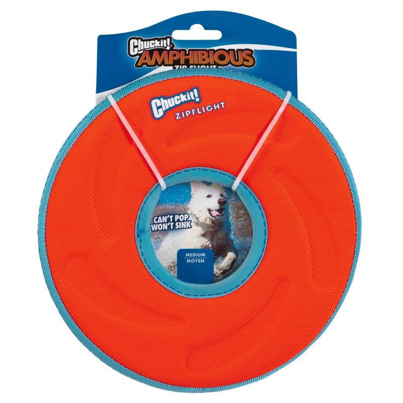 slide 1 of 36, Chuckit! Chuckit Flying Ring Dog Toy, mediun, 1 ct