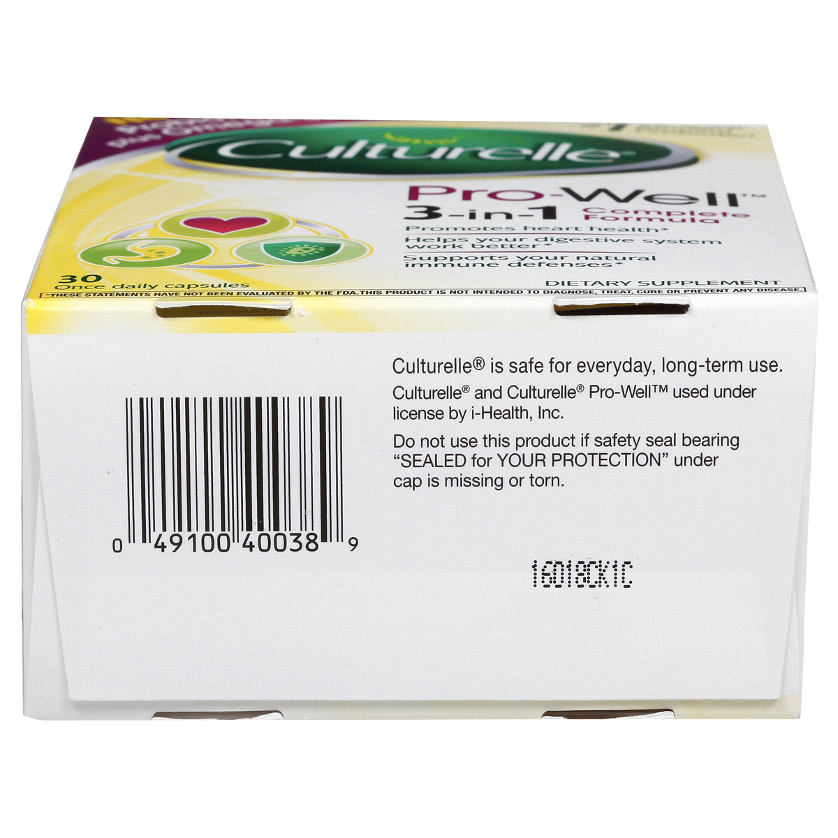 slide 3 of 11, Culturelle Prowell 3in1 Probiotic Complete Formula Dietary Supplement Capsules, 30 ct