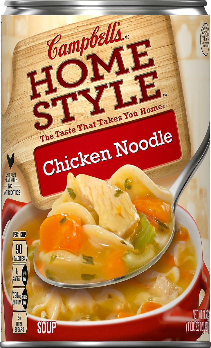Campbell's Homestyle Chicken With Egg Noodles Soup 18.6 oz Shipt