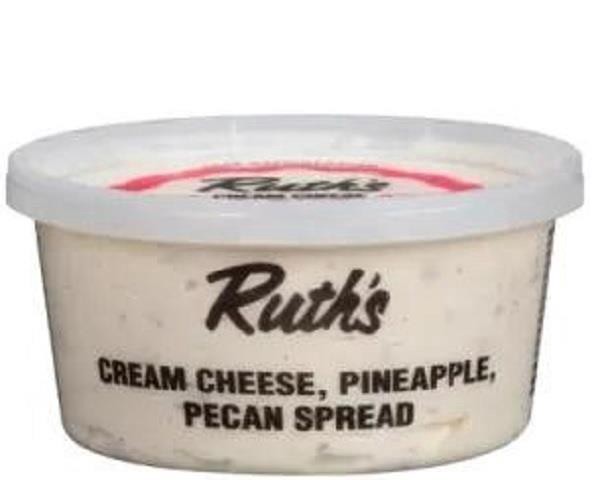 slide 1 of 1, Ruth's Cream Cheese Pineapple Pecan Spread 12oz, 12 oz
