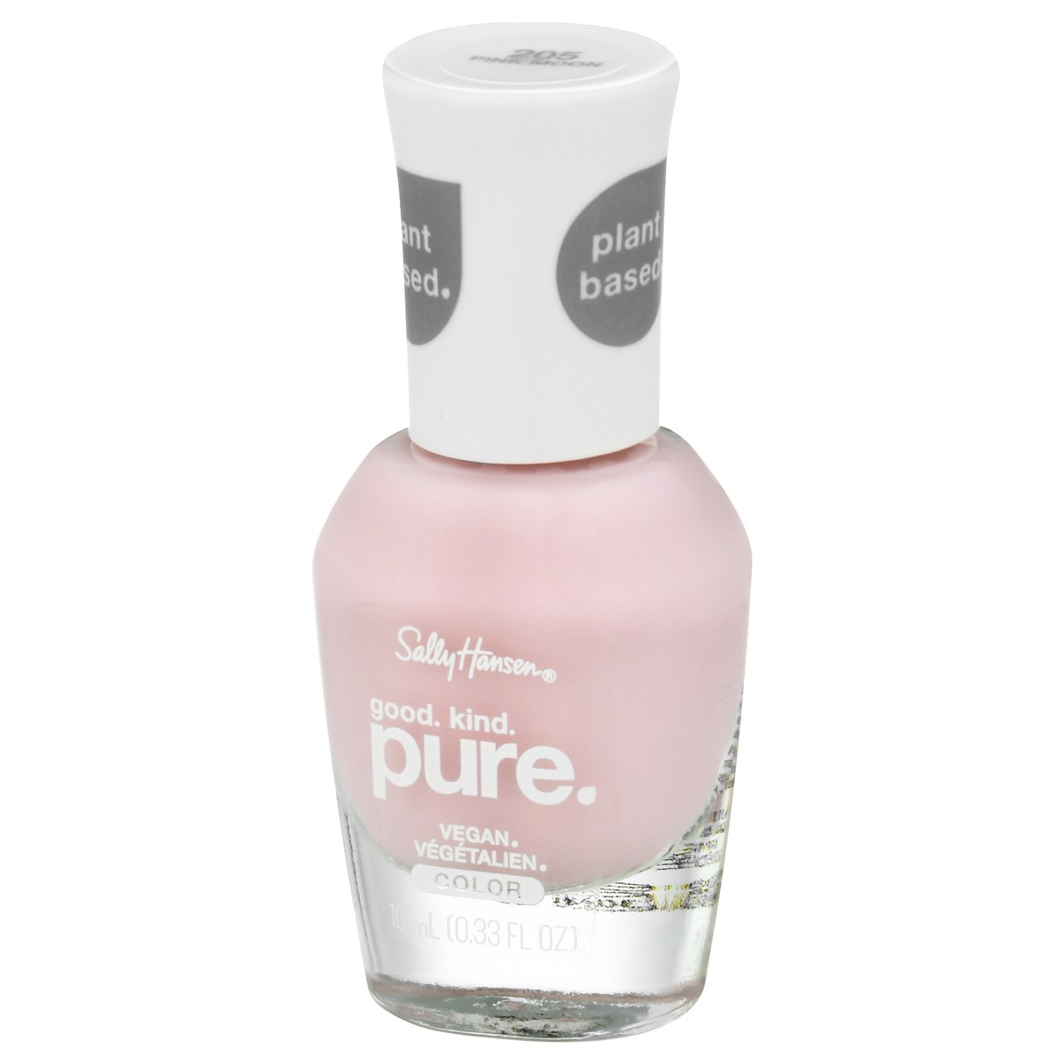 slide 3 of 9, Sally Hansen Good Kind Pure Pink Moon Nail Color, 10 ml