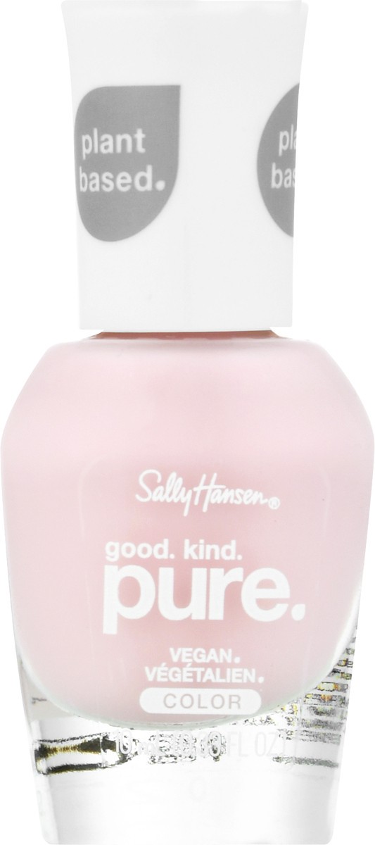 slide 1 of 9, Sally Hansen Good Kind Pure Pink Moon Nail Color, 10 ml