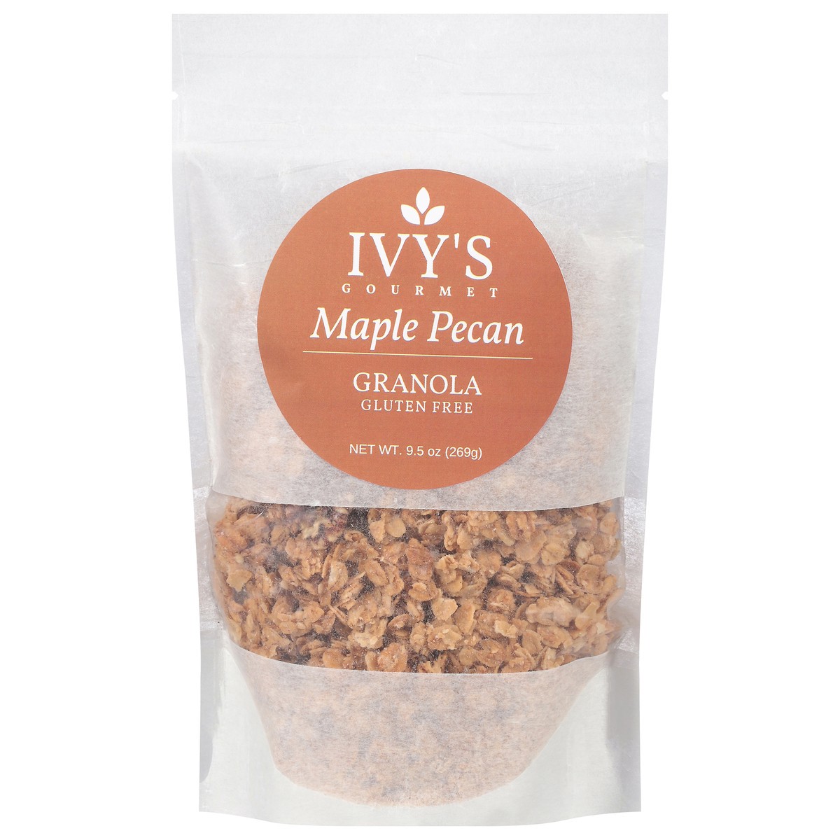 slide 2 of 4, Ivy's Gourmet Gluten Free Maple Pecan Granola 9.5 oz, 9.5 oz