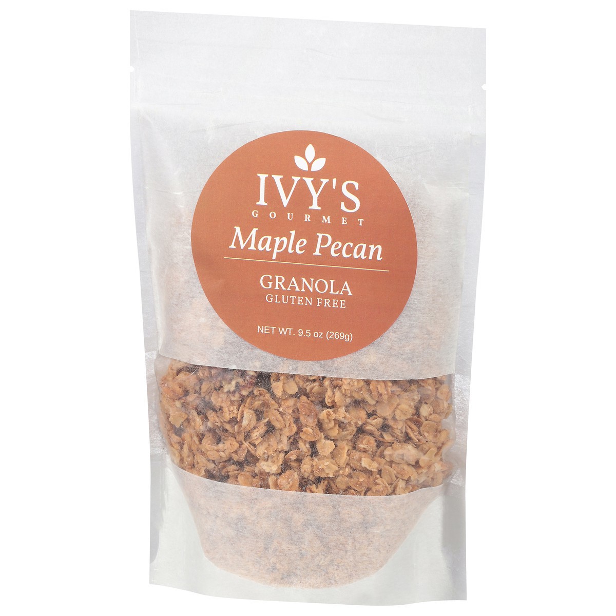 slide 4 of 4, Ivy's Gourmet Gluten Free Maple Pecan Granola 9.5 oz, 9.5 oz