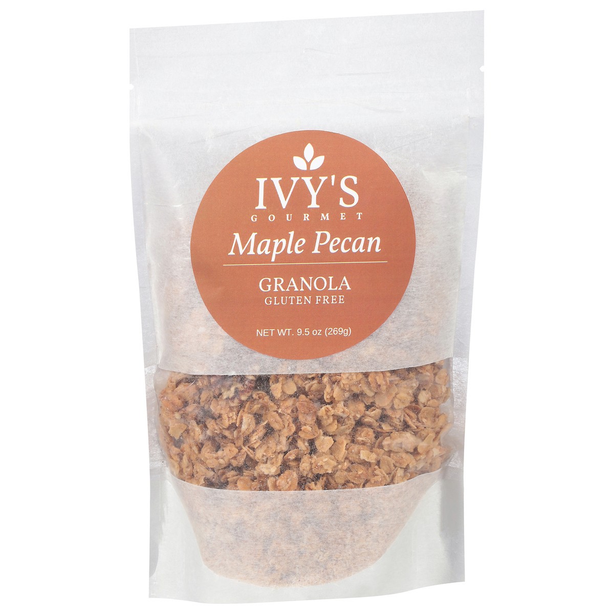 slide 3 of 4, Ivy's Gourmet Gluten Free Maple Pecan Granola 9.5 oz, 9.5 oz