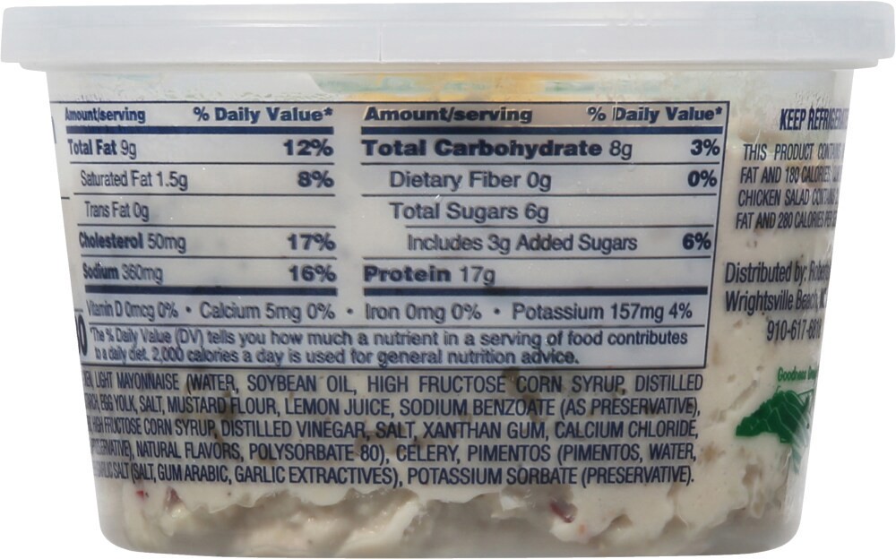slide 5 of 5, Roberts Light Chicken Salad, 14 oz