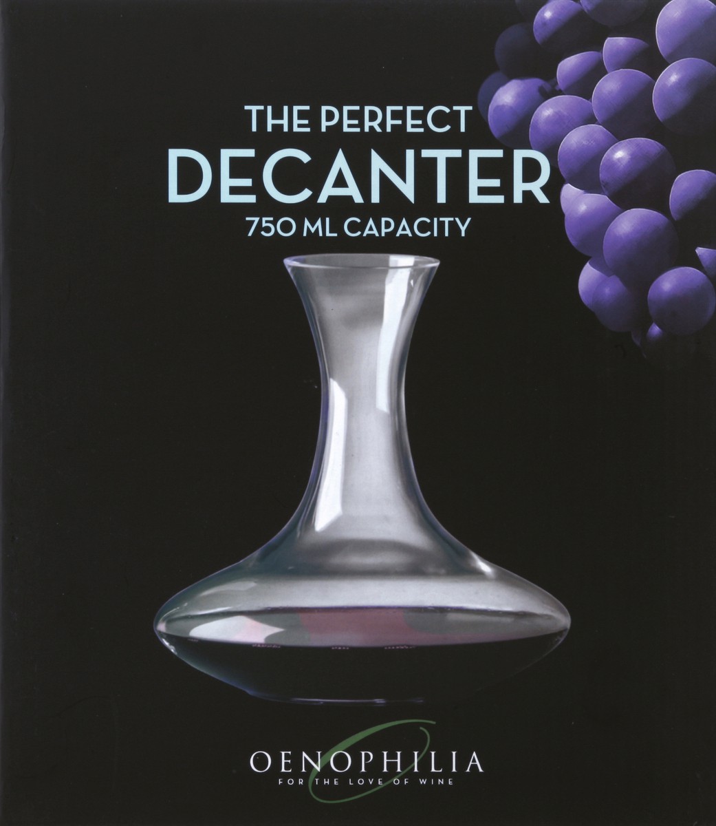 slide 1 of 5, Oenophilia Decanter 1 ea, 1 ct