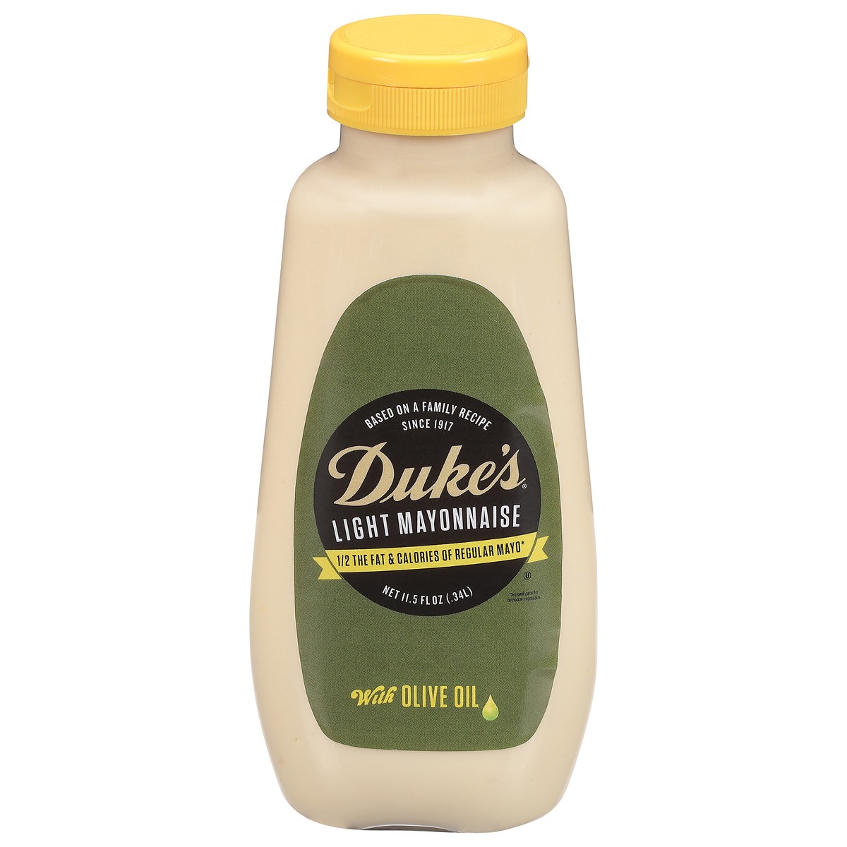 slide 3 of 13, Duke's Light Mayonnaise with Olive Oil 11.5 fl oz, 11.5 fl oz