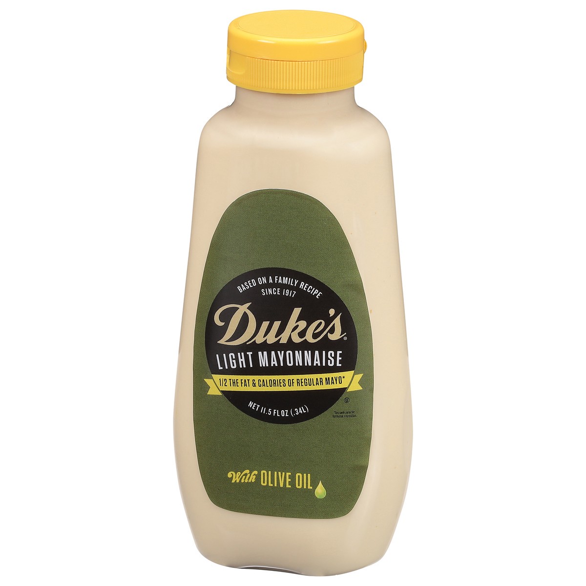 slide 11 of 13, Duke's Light Mayonnaise with Olive Oil 11.5 fl oz, 11.5 fl oz